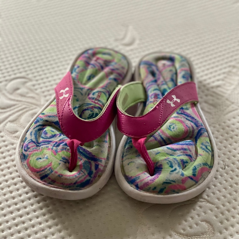 Under Armour Kids Marbella Marble Flip Flop